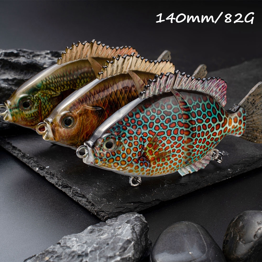 Fishing Lure Popper - Suspension Fishing Lure 140mm 82G Multi-section