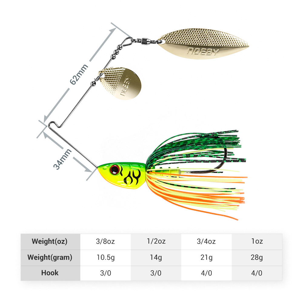 Noeby Spinnerbait 10.5g 14g 21 – обзор и цена Fishing Lure Swimbait