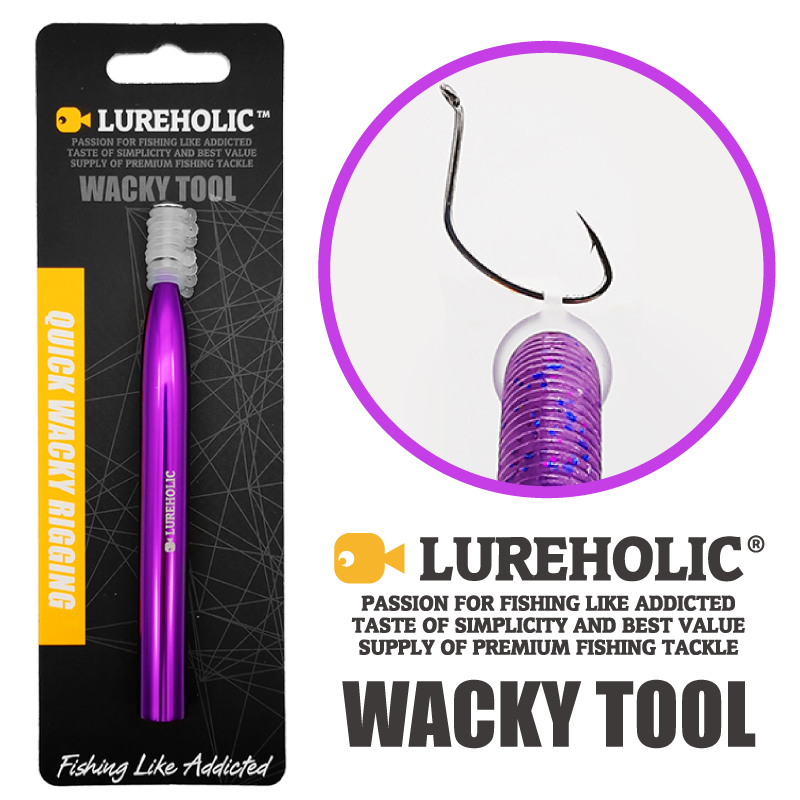 LUREHOLIC 8mm 12mm Wacky Tool  – обзор и цена Fishing Lure Kit