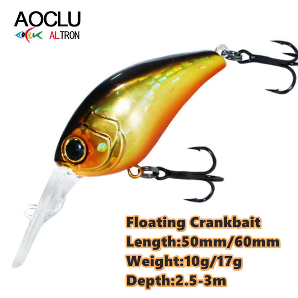 AOCLU Floating Minnow 50mm 10g – обзор и цена Fishing Lure Soft Plastic