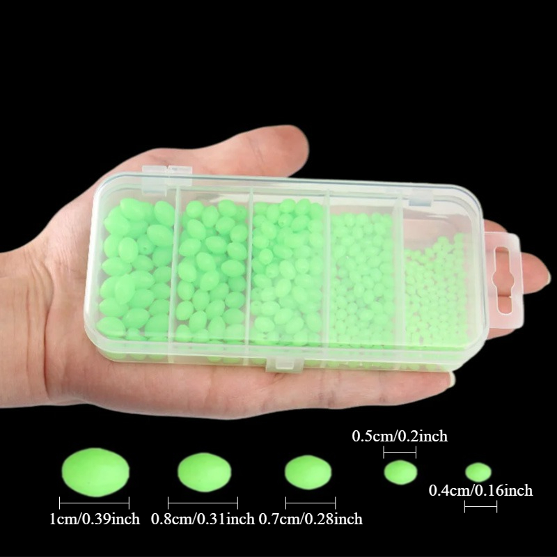 Ackibbik 375pcs/box Luminous F – обзор и цена Fishing Lure Soft Plastic