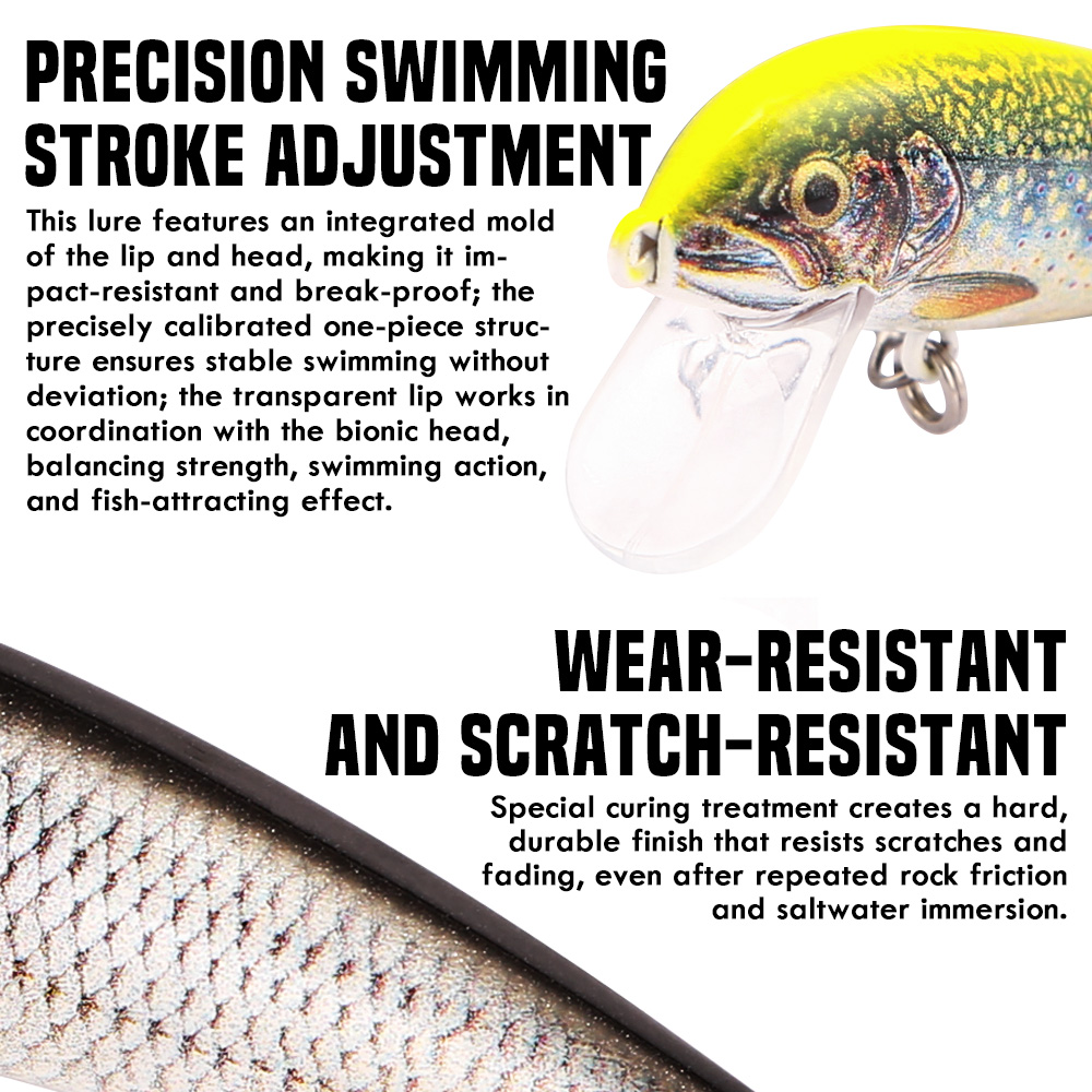 B&U Fishing Lures Sinking Minn – обзор и цена Fishing Lure Swimbait