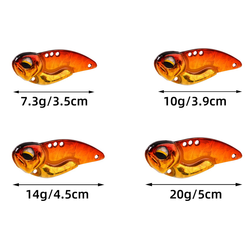 6pcs Metal VIB Fishing Lures 7 – обзор и цена Fishing Lure Blade Bait