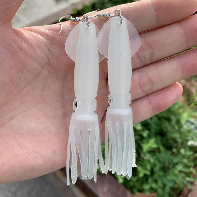 Noctilucence/Color Tube Squid  – обзор и цена Fishing Lure Soft Plastic