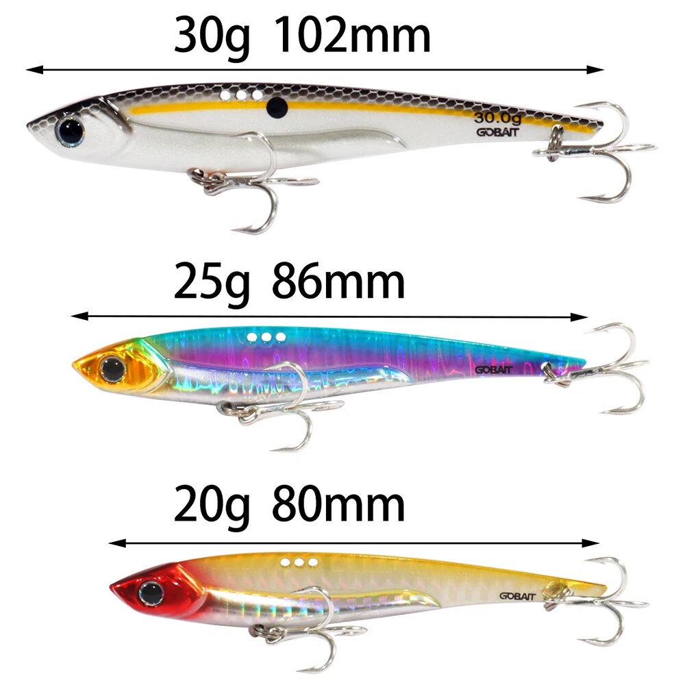GOBAIT VIB Fishing Lure 20g 25 – обзор и цена Fishing Lure Blade Bait