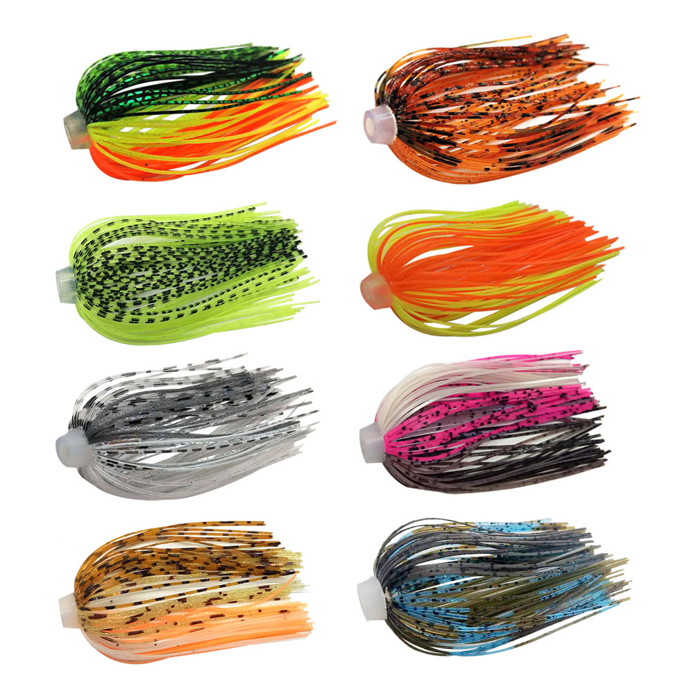 5 pcs/lot 88 Strands 64mm Sili – обзор и цена Fishing Lure Buzzbait