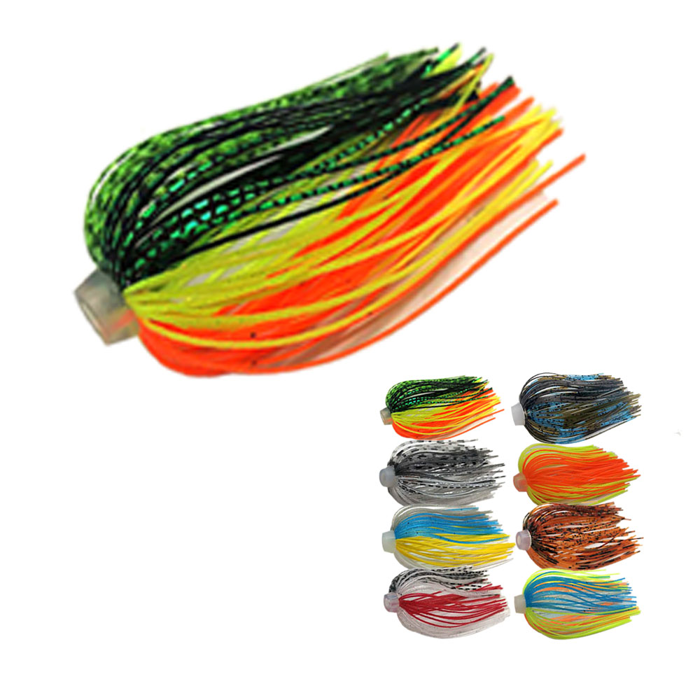 5 pcs/lot 88 Strands 64mm Sili – обзор и цена Fishing Lure Buzzbait