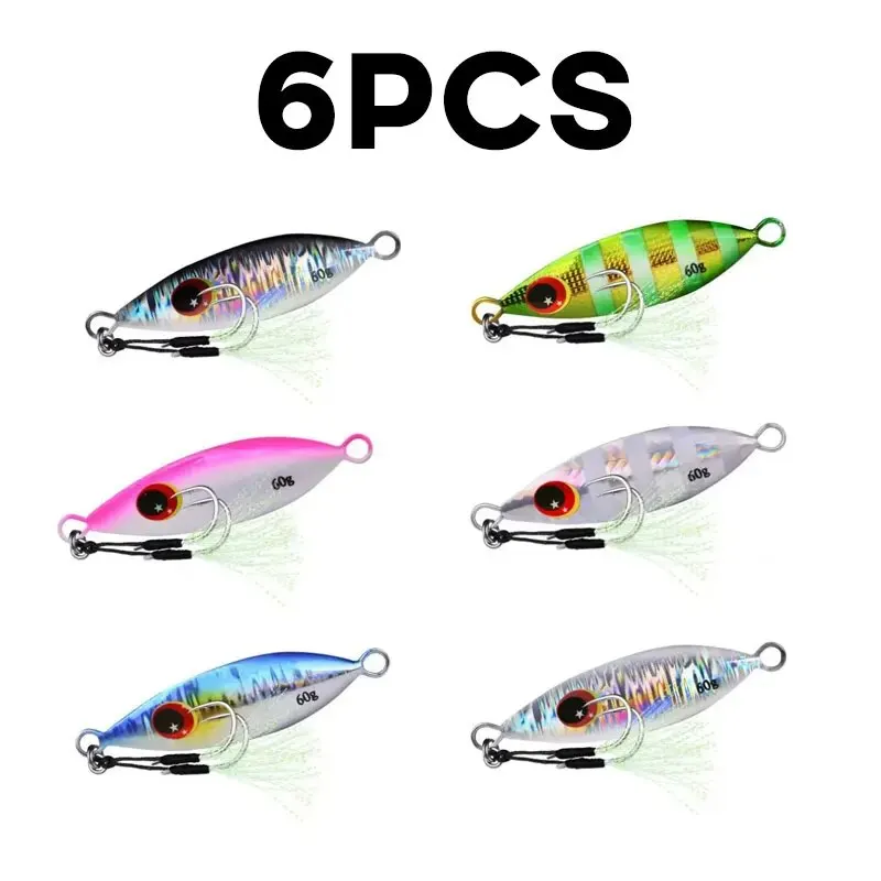 Inchiku Metal Jig Spoon Lure 6 – обзор и цена Fishing Lure Buzzbait