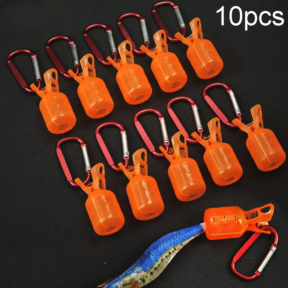 10pcs Squid Jig Hook Protector – обзор и цена Fishing Lure Kit