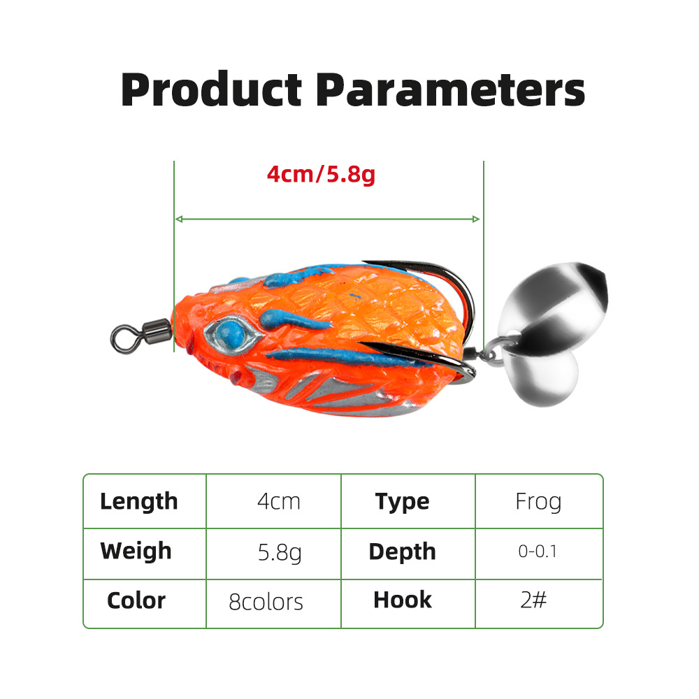 4cm/5.8g 1pc/8pcs Thai Style T – обзор и цена Fishing Lure Blade Bait