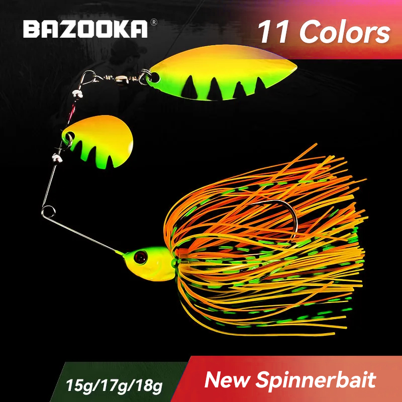 Bazooka 15g 18g Spinnerbait Fi – обзор и цена Fishing Lure Swimbait