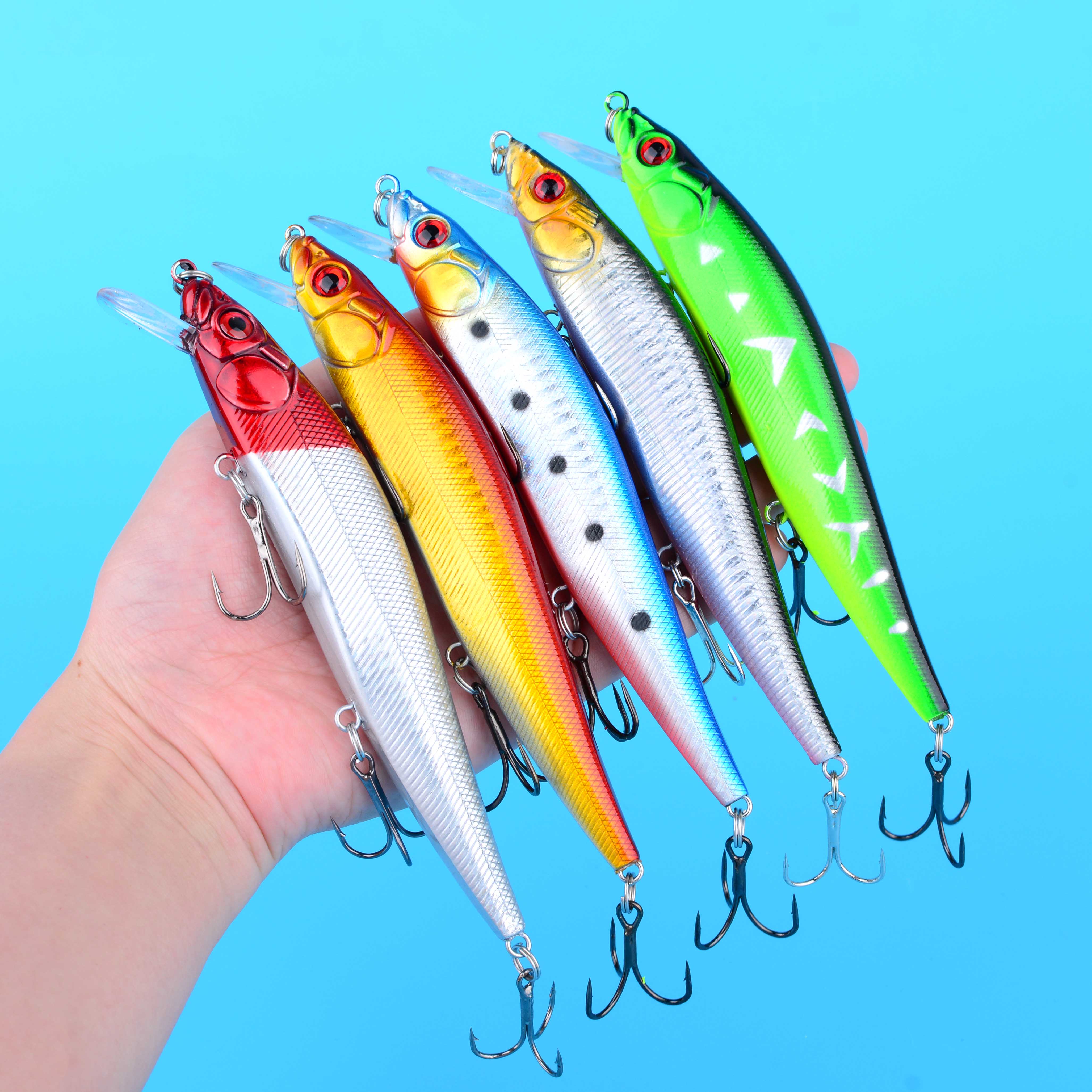 1pc Minnow Fishing Lure Floati – обзор и цена Fishing Lure Jerkbait