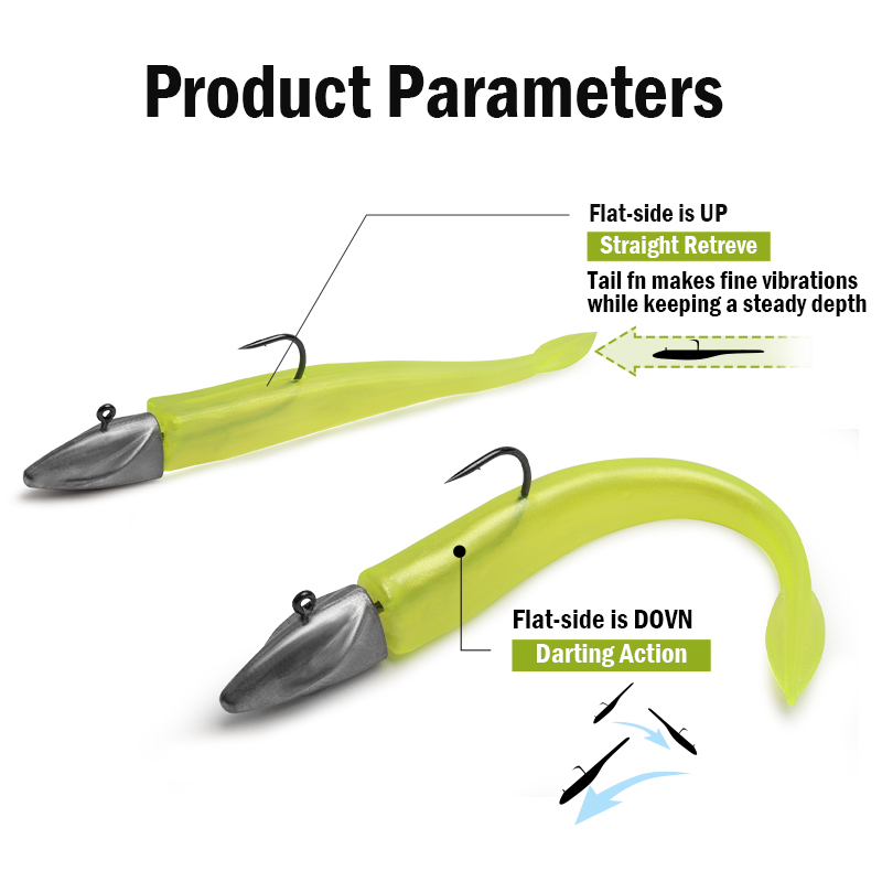 LEYDUN BR Soft Bait Fishing Lu – обзор и цена Fishing Lure Swimbait
