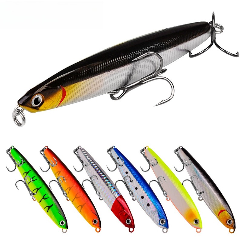 1Pcs Weights 10-24g  Pencil Lu – обзор и цена Fishing Lure Popper