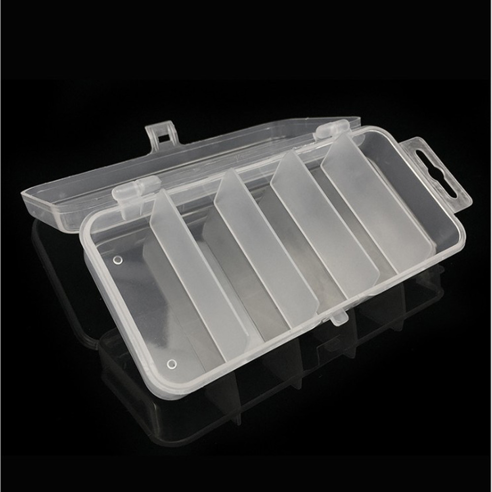 1pcs Transparent Plastic Stora – обзор и цена Fishing Lure Spoon