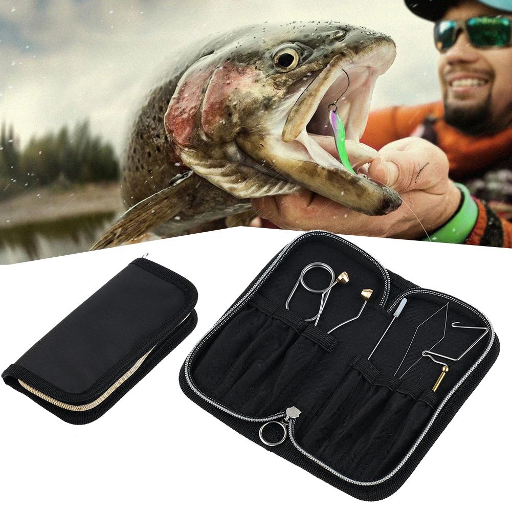 5 In 1 Fly Tying Tools Kit Fly – обзор и цена Fishing Lure Kit