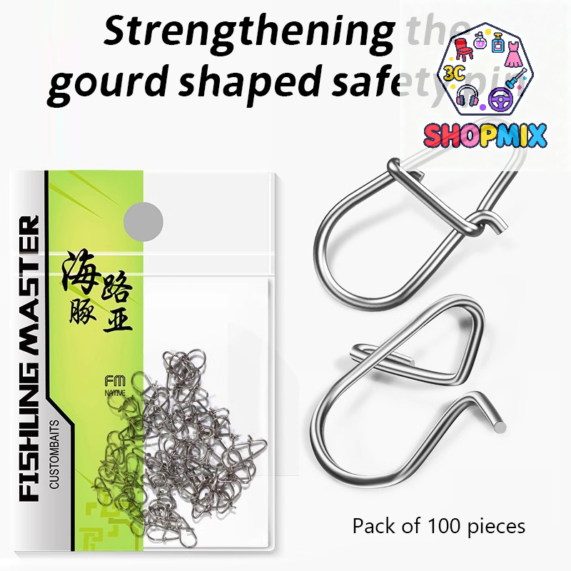 100Pcs Fishing Clips Fast Cran – обзор и цена Fishing Lure Kit