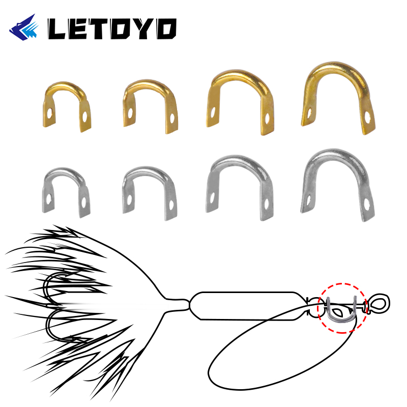LETOYO 100pcs Folded Clevises  – обзор и цена Fishing Lure Kit