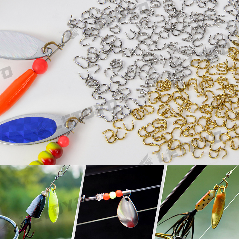 LETOYO 100pcs Folded Clevises  – обзор и цена Fishing Lure Kit