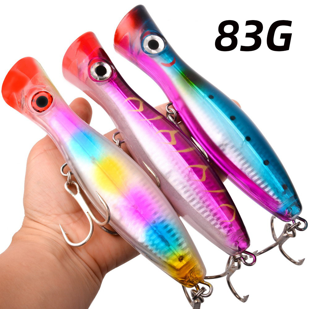 1pc 43g/83g Big Popper Floatin – обзор и цена Fishing Lure Popper
