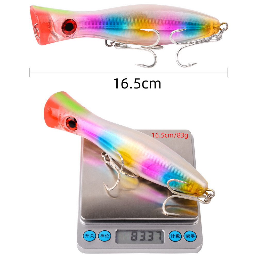 1pc 43g/83g Big Popper Floatin – обзор и цена Fishing Lure Popper