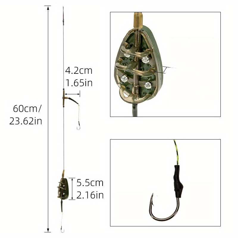 1pc Carp Fishing Feeder Kit Fe – обзор и цена Fishing Lure Kit
