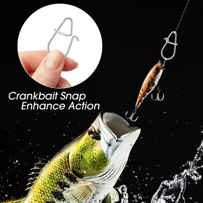 100/200PCS Stainless Steel Fis – обзор и цена Fishing Lure Accessories