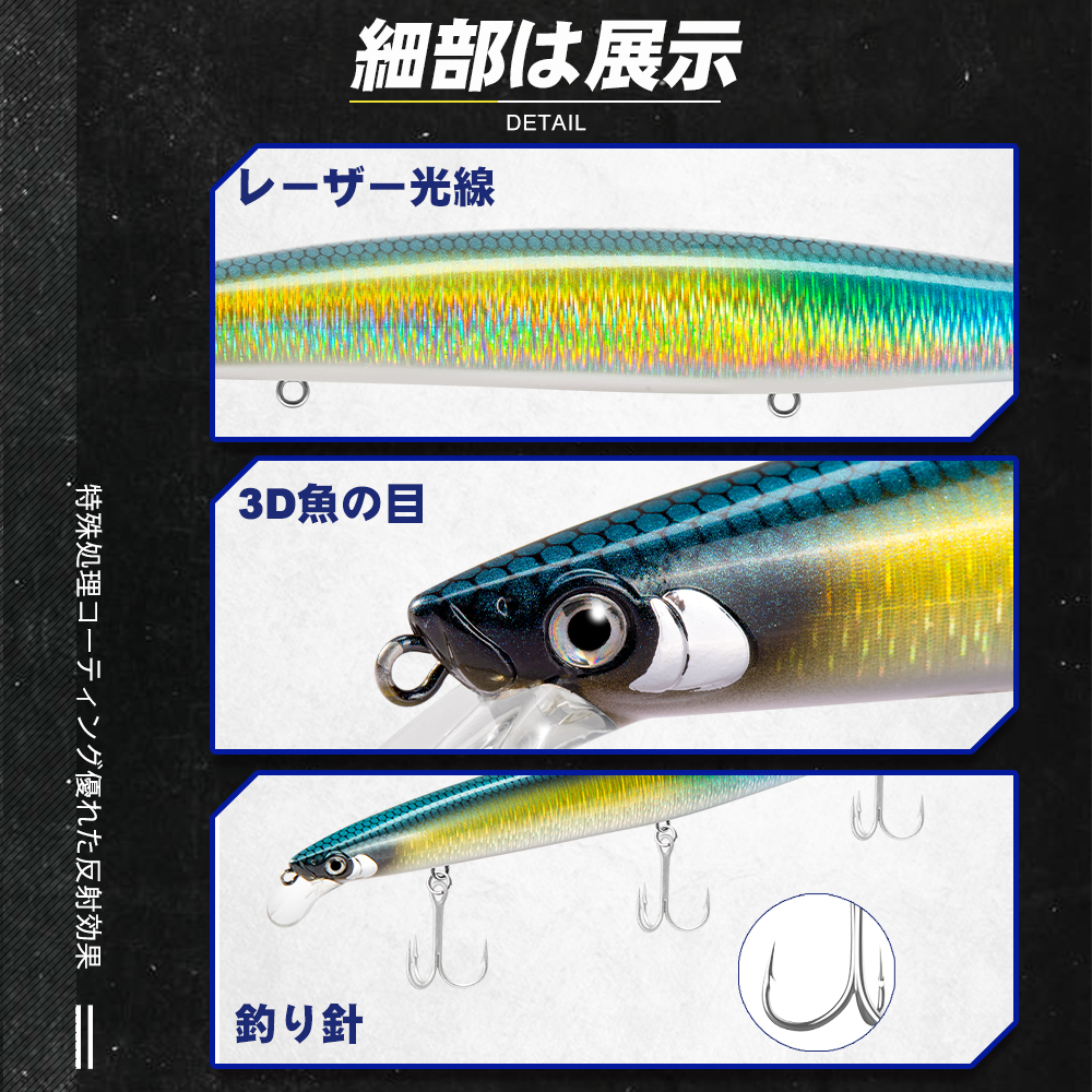 D1 Sea Fishing Lures 163mm 32g – обзор и цена Fishing Lure Swimbait