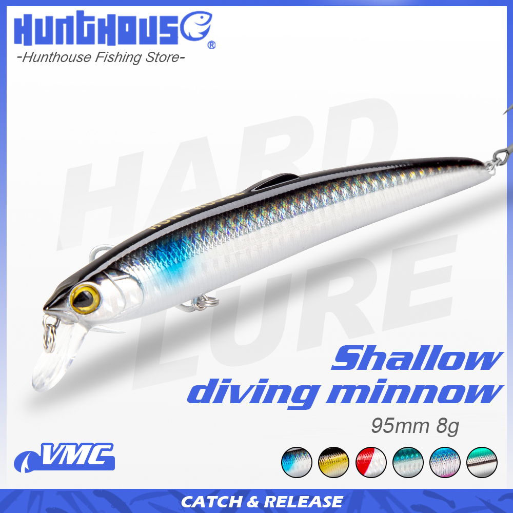 Hunthouse Smith Saruna Minnow  – обзор и цена Fishing Lure Jerkbait