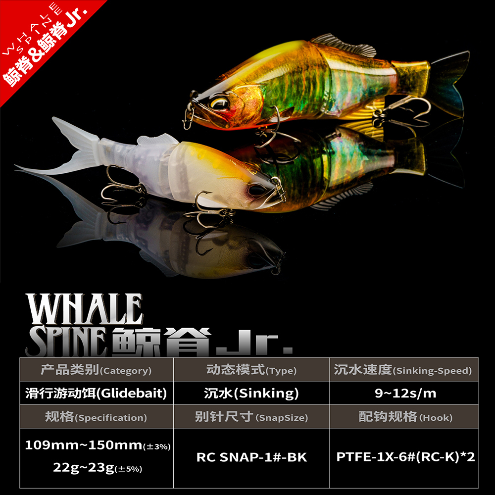 Ravencraft Whale-Spine JR 109m – обзор и цена Fishing Lure Popper
