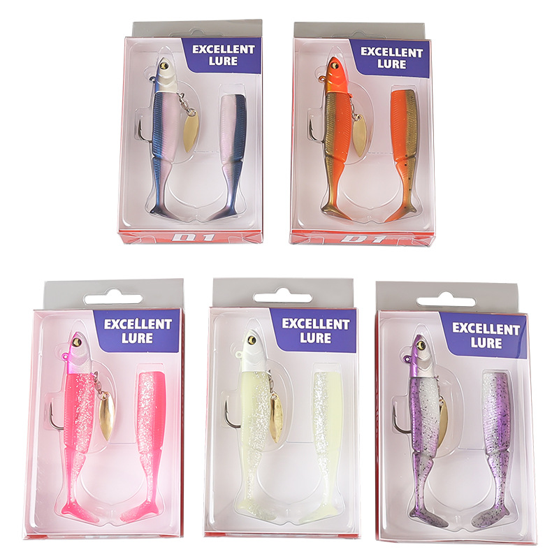 1Pcs Soft Swimbait Fishing Lur – обзор и цена Fishing Lure Blade Bait