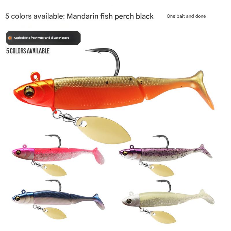 1Pcs Soft Swimbait Fishing Lur – обзор и цена Fishing Lure Blade Bait