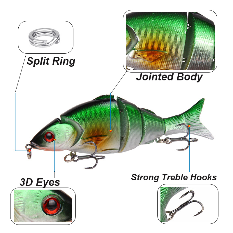 YUCONG 1PCS Minnow Fishing Lur – обзор и цена Fishing Lure Swimbait
