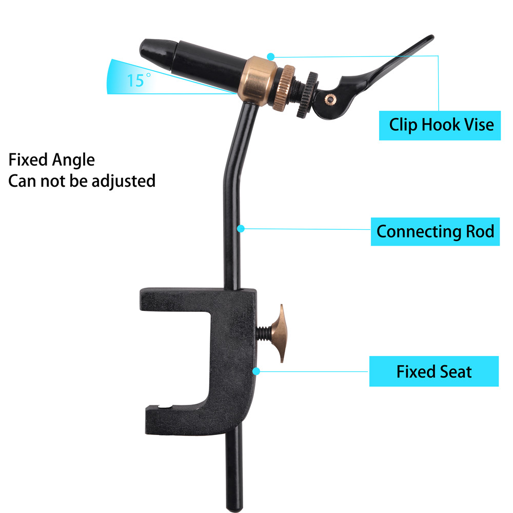 Rotary Fly Tying Vise Tool Saf – обзор и цена Fishing Lure Jig