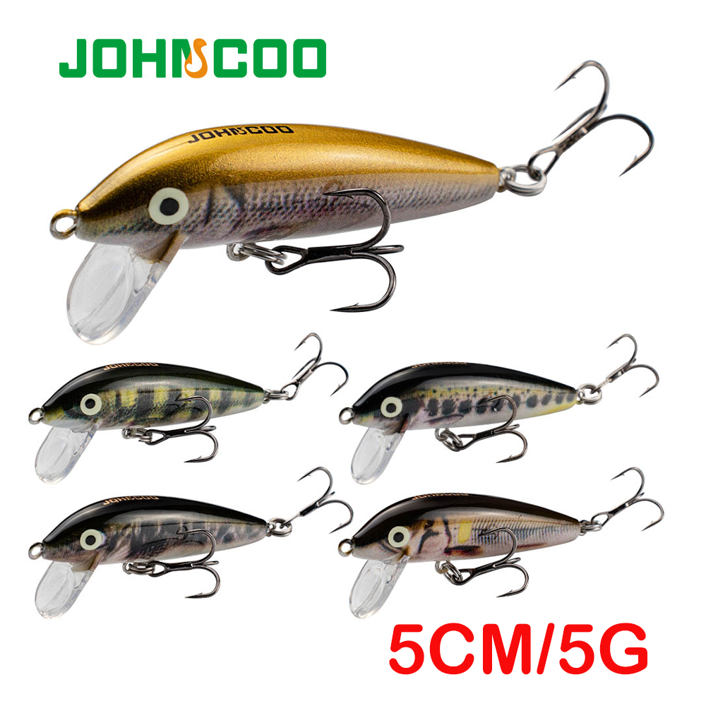 5cm 5g Sinking Minnow Wobblers – обзор и цена Fishing Lure Jerkbait