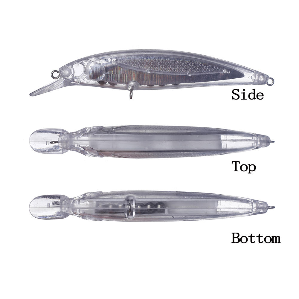 Chan’sHuang 20PCS Unpainted Bl – обзор и цена Fishing Lure Blade Bait