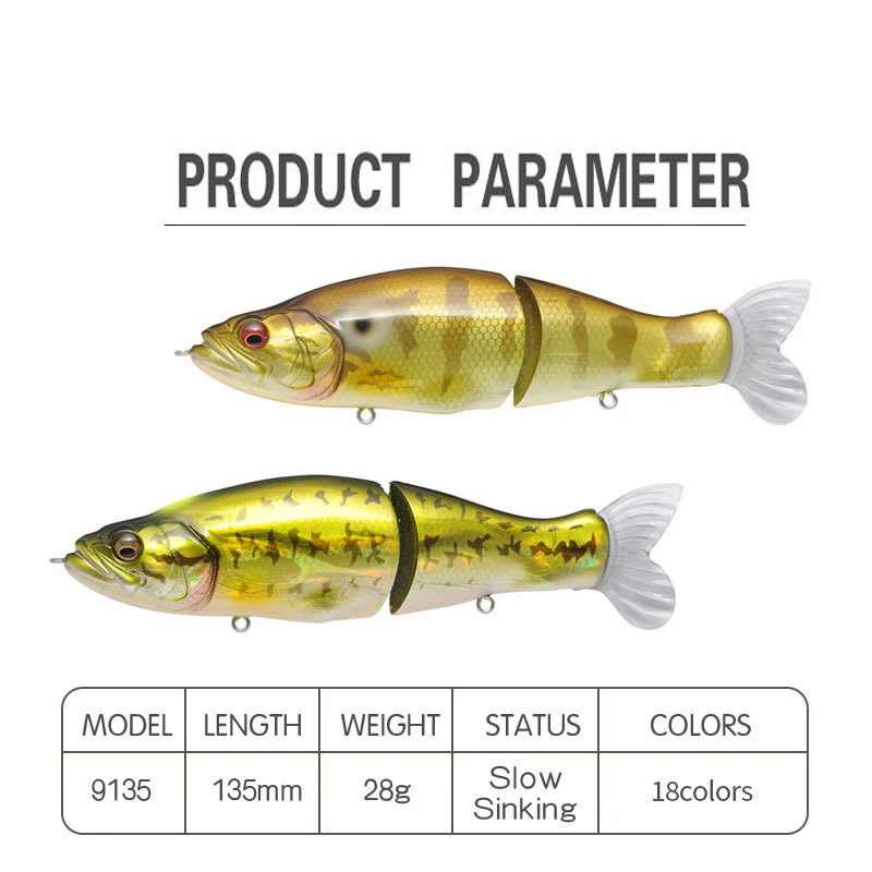 Swimbait Fishing Lure 135mm 31 – обзор и цена Fishing Lure Popper