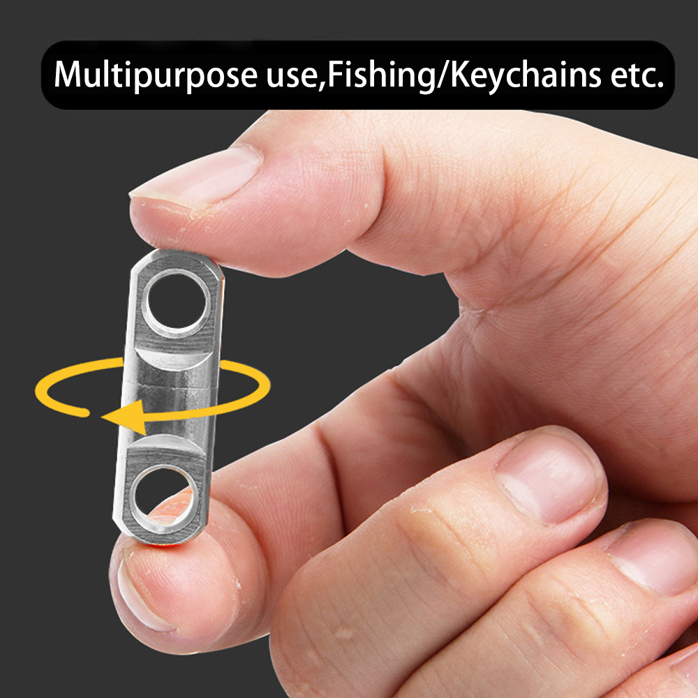10pcs Solid Swivels for Fishin – обзор и цена Fishing Lure Spinner