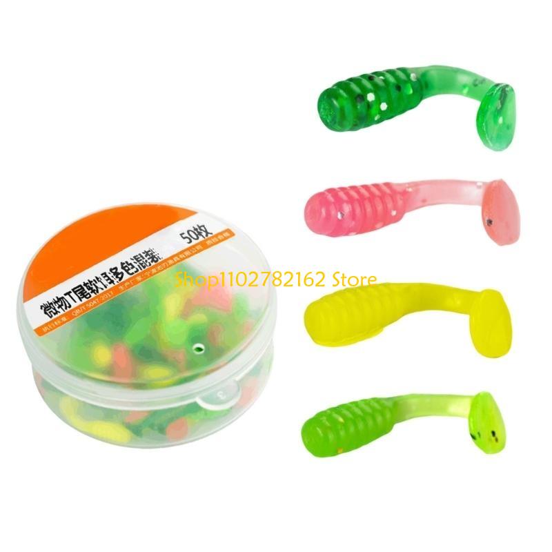 547B 50Pcs Artificial Baits Fi – обзор и цена Fishing Lure Swimbait