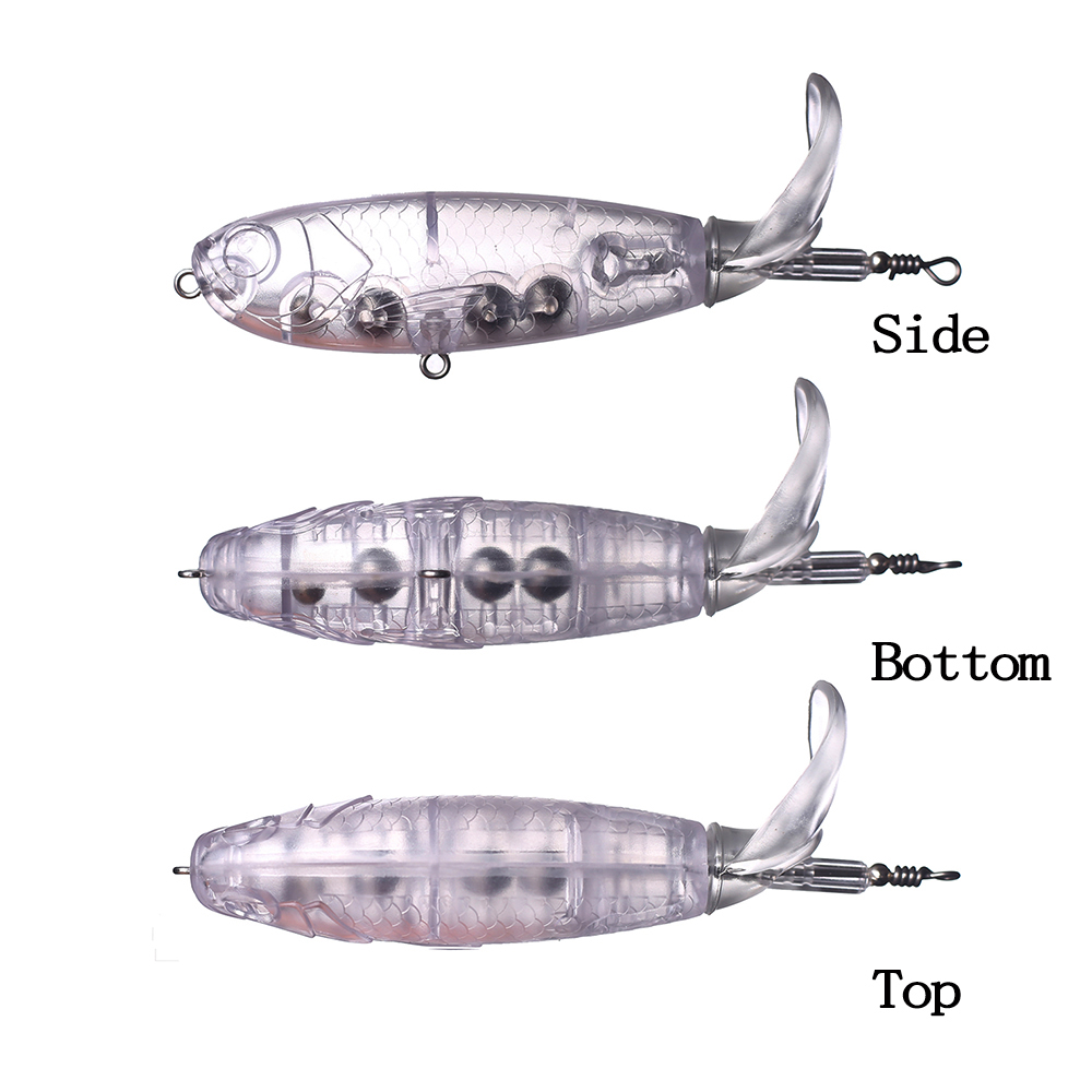 Chan’sHuang 20PCS Unpainted Bl – обзор и цена Fishing Lure Popper