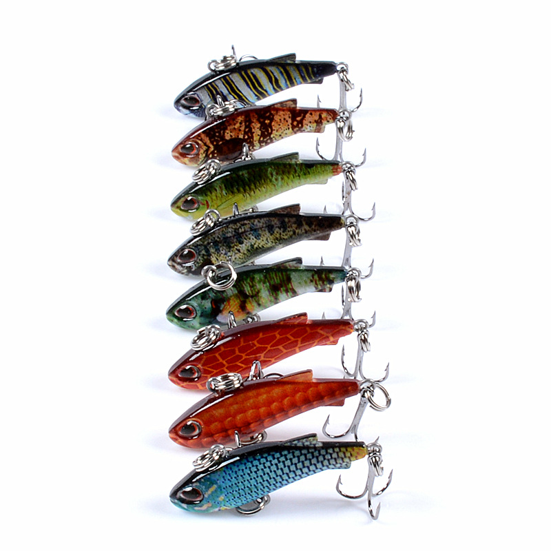 8pcs 4cm 4g Mini Lipless VIB F – обзор и цена Fishing Lure Buzzbait