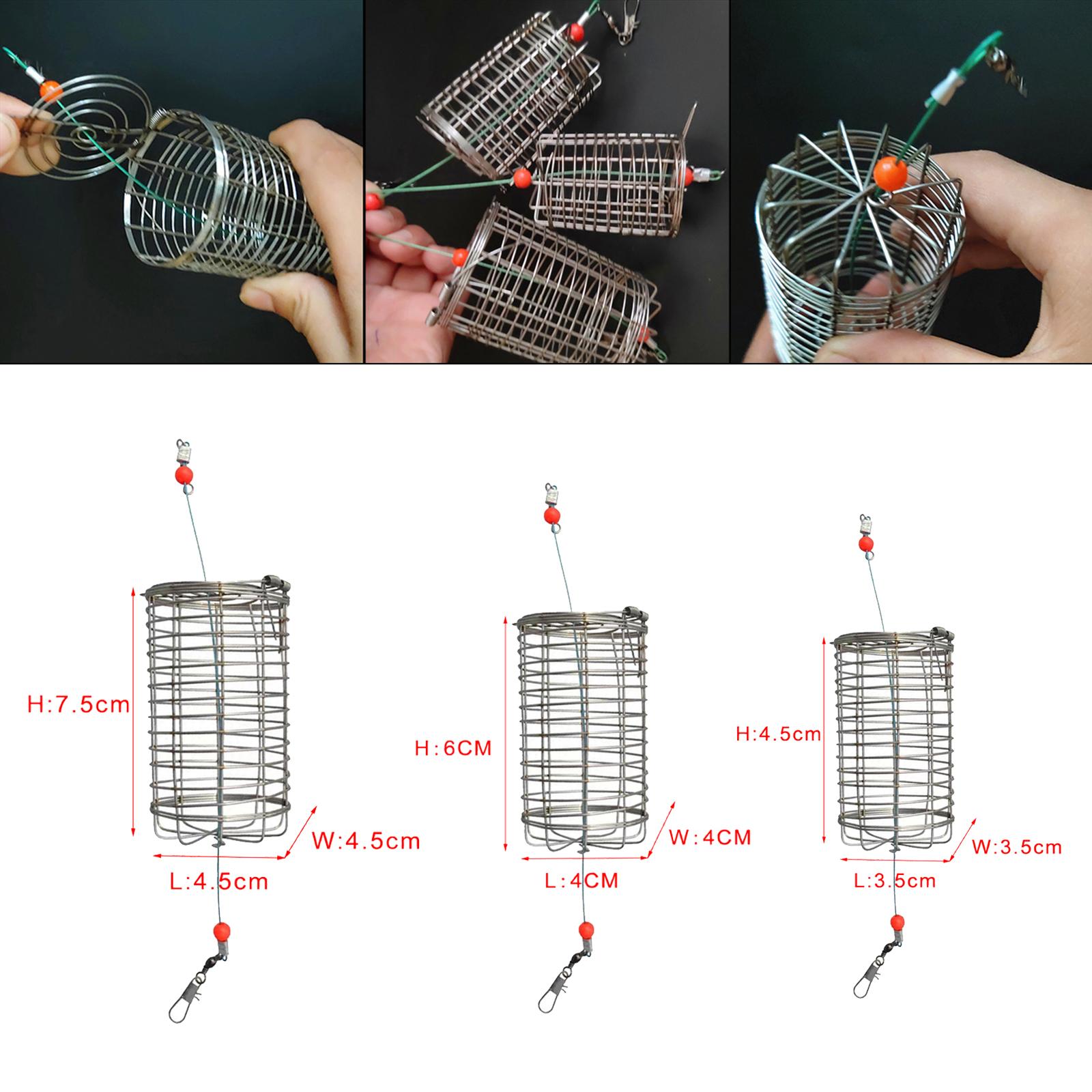 5x Solid Fishing Feeder Cage T – обзор и цена Fishing Lure Topwater