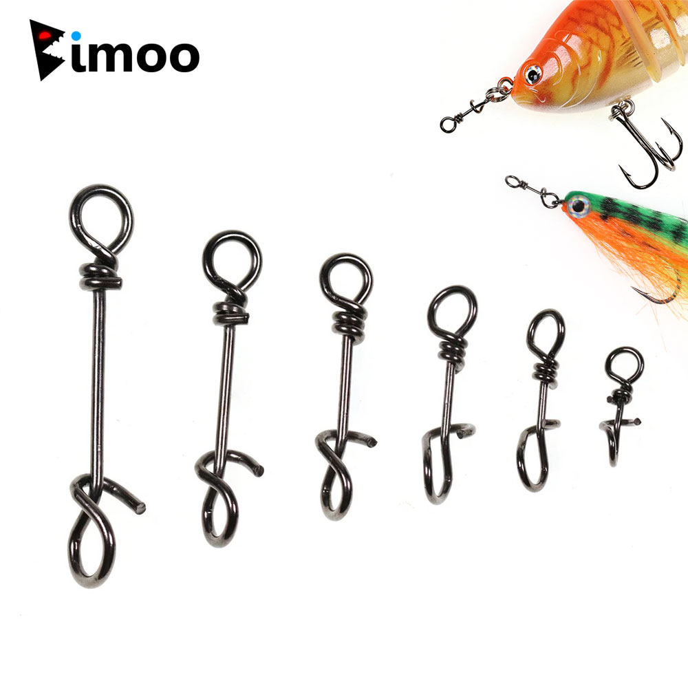 Bimoo 50pcs Stainless Steel Qu – обзор и цена Fishing Lure Accessories