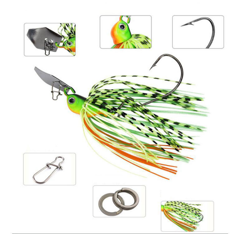 Chatter Bait 7g 9g 11g 14g 21g – обзор и цена Fishing Lure Buzzbait