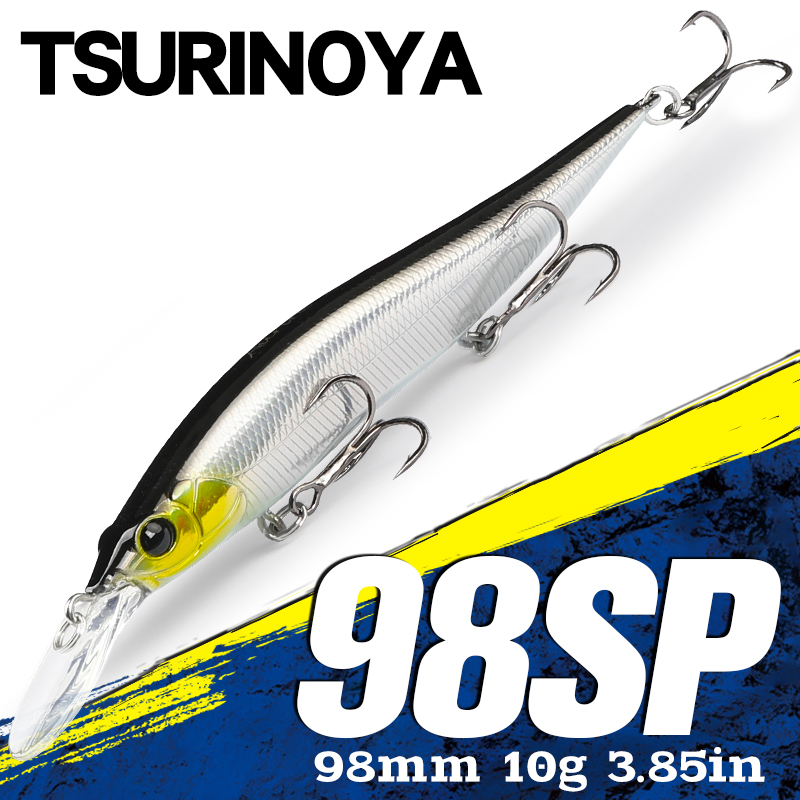 TSURINOYA  Suspending Minnow J – обзор и цена Fishing Lure Jerkbait