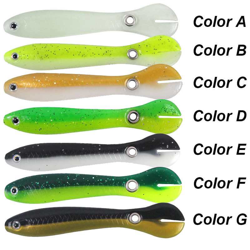 YUCONG 3/5PCS Soft Fishing Bai – обзор и цена Fishing Lure Swimbait