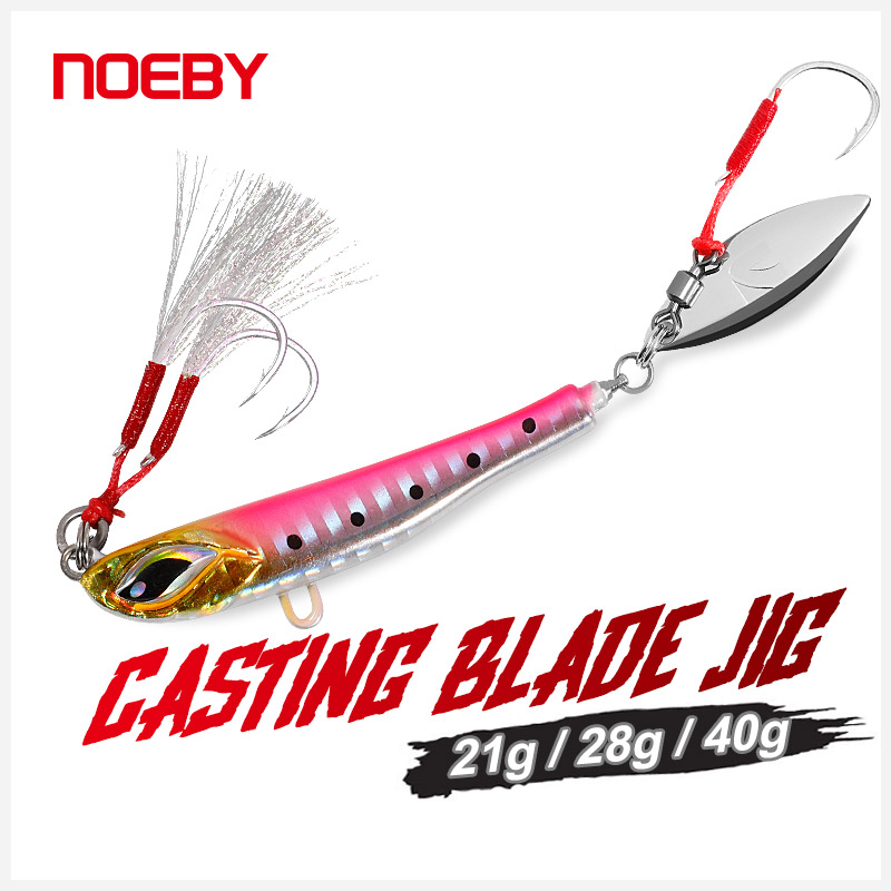 Noeby Blade Jig Lure 21g 28g 4 – обзор и цена Fishing Lure Blade Bait