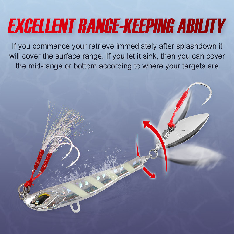 Noeby Blade Jig Lure 21g 28g 4 – обзор и цена Fishing Lure Blade Bait