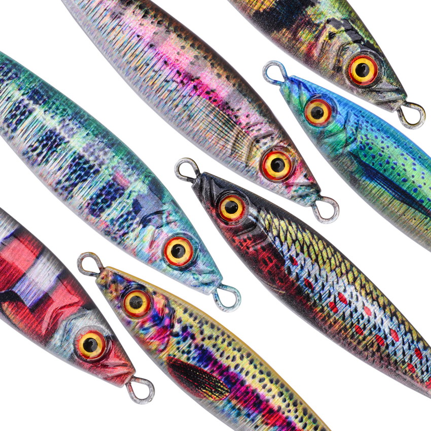 Metal Jig Lure With Spinning B – обзор и цена Fishing Lure Blade Bait