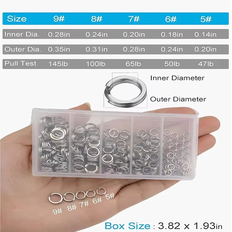 5 Size Stainless Steel Fishing – обзор и цена Fishing Lure Box
